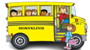 Informacija važiuojantiems mokykliniu autobusu